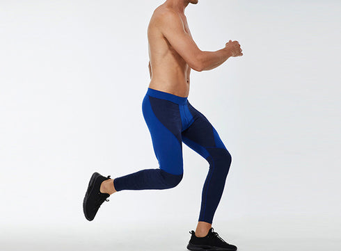 Men's Cool Dry Technical Sports Compression Running Tights Pants